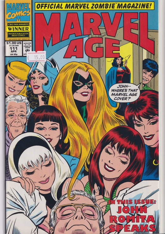 Marvel Age #111 (1992) John Romita special VF
