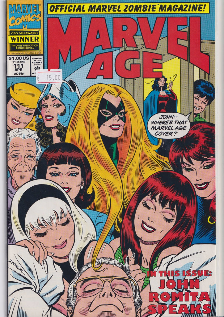 Marvel Age #111 (1992) John Romita special VF