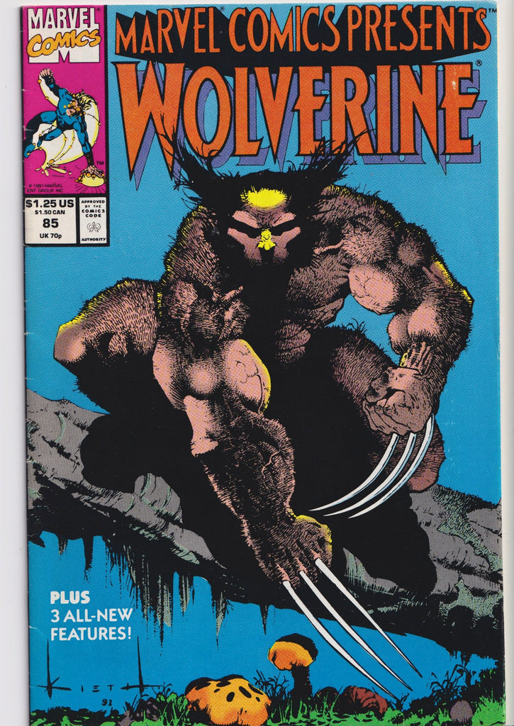 Marvel Comics Presents #85-92 (1991) Full Wolverine Sam Kieth arc Fine+