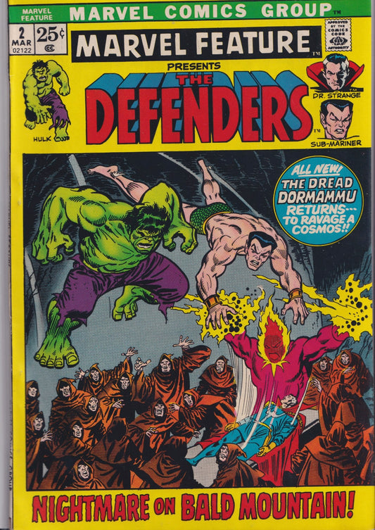 Marvel Feature #2 (1972) 2° Defenders VF
