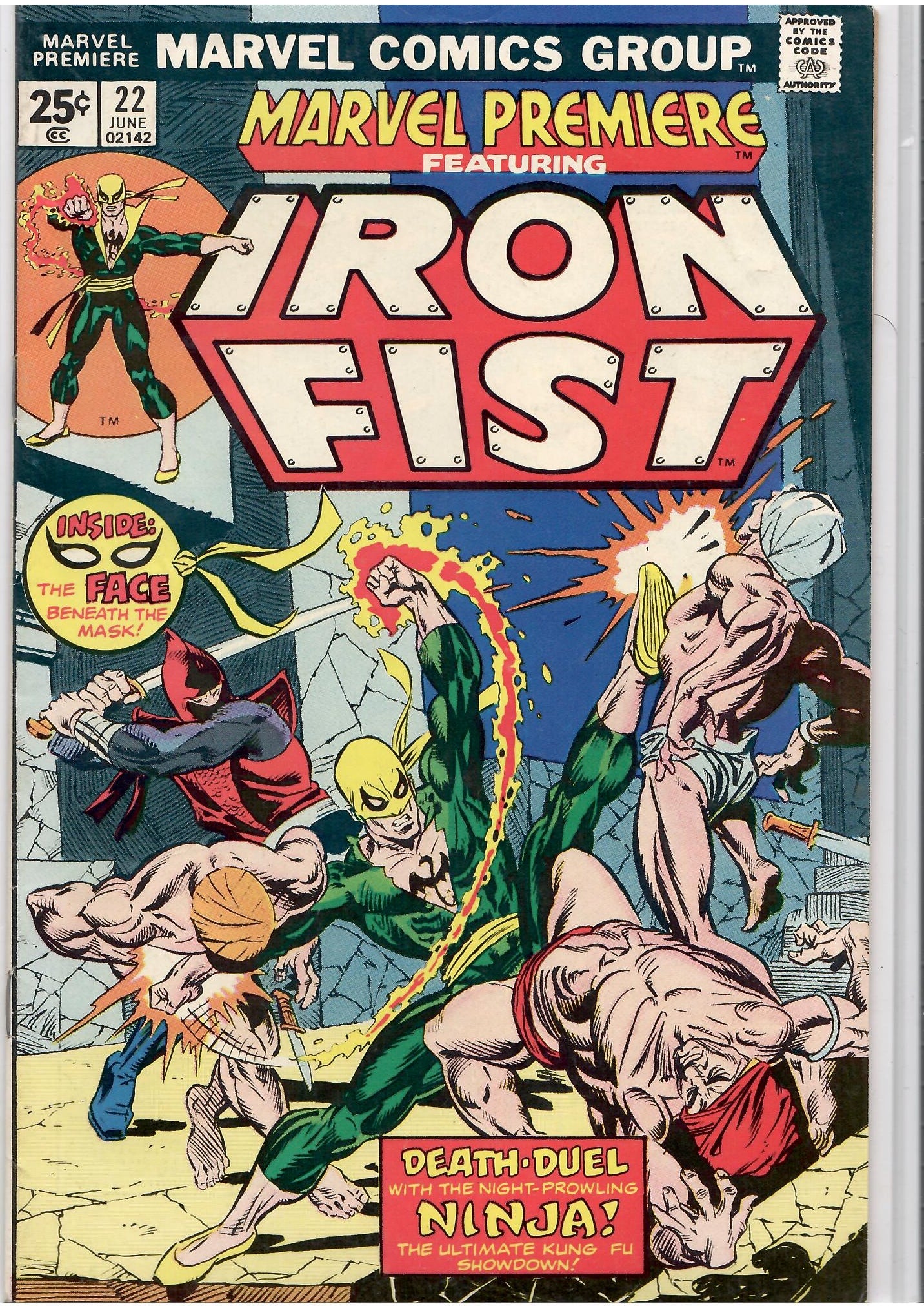 Marvel Premiere #22 (1975) Iron Fist 