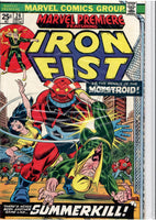 Marvel Premiere #24(1975) Iron Fist Very Fine