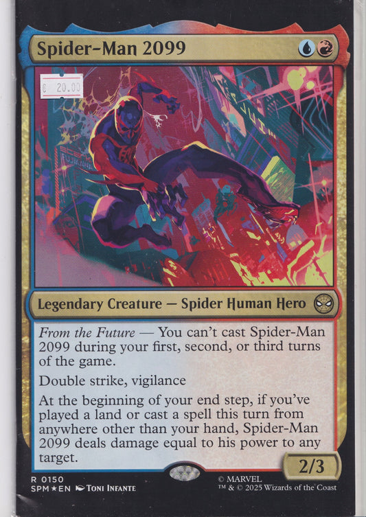 Marvel Spider-Man 2099 – Magic MTG Variant Cover Comic NM FCL