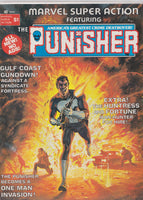 Marvel Super Action #1 ((1976) early  Punisher solo Fine +