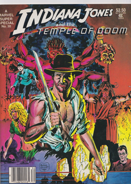 Marvel Super Special #30 (1984) Indiana Jones  and the Temple of Doom adaptation Very Fine