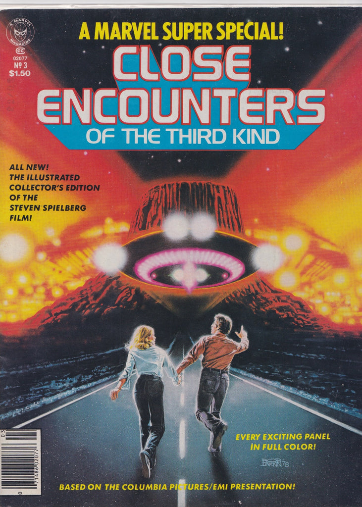 Marvel Super Special #3 (1981) Close Encounter  of the Third kind adaptation Simonson art Very Fine