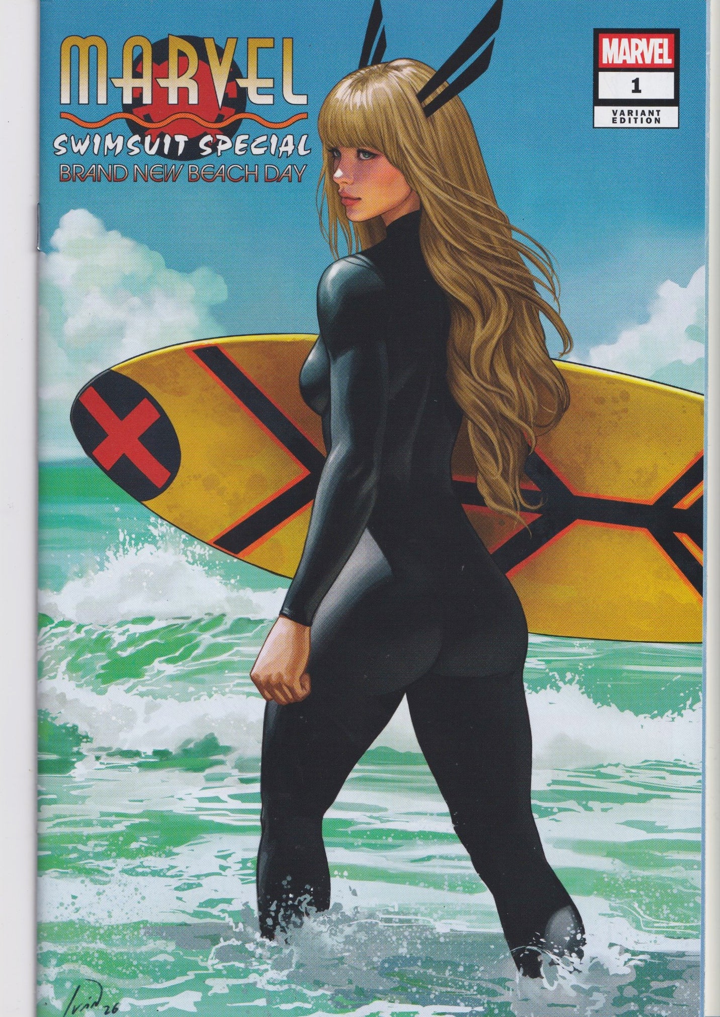 Marvel Swimsuit Special Brand New Beach Day (2026)  Marvel) Talavera  Magik exclusive variant NM