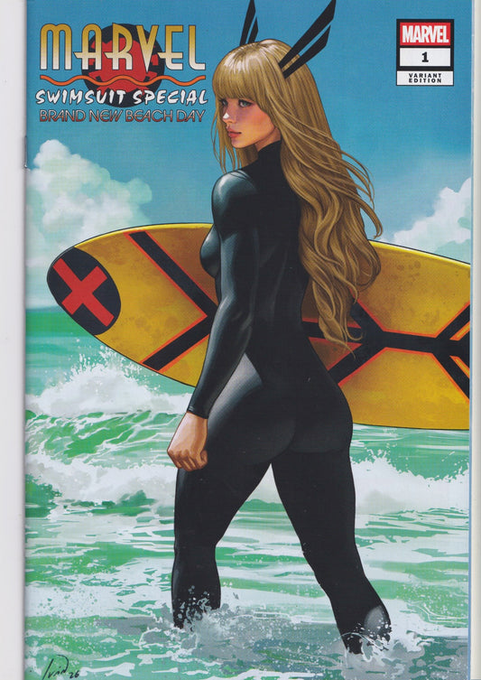 Marvel Swimsuit Special Brand New Beach Day (2026)  Marvel) Talavera  Magik exclusive variant NM