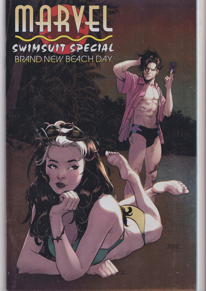 Marvel Swimsuit Special Brand New Beach Day (2026) Rogue Gambit foil variant NM FCL