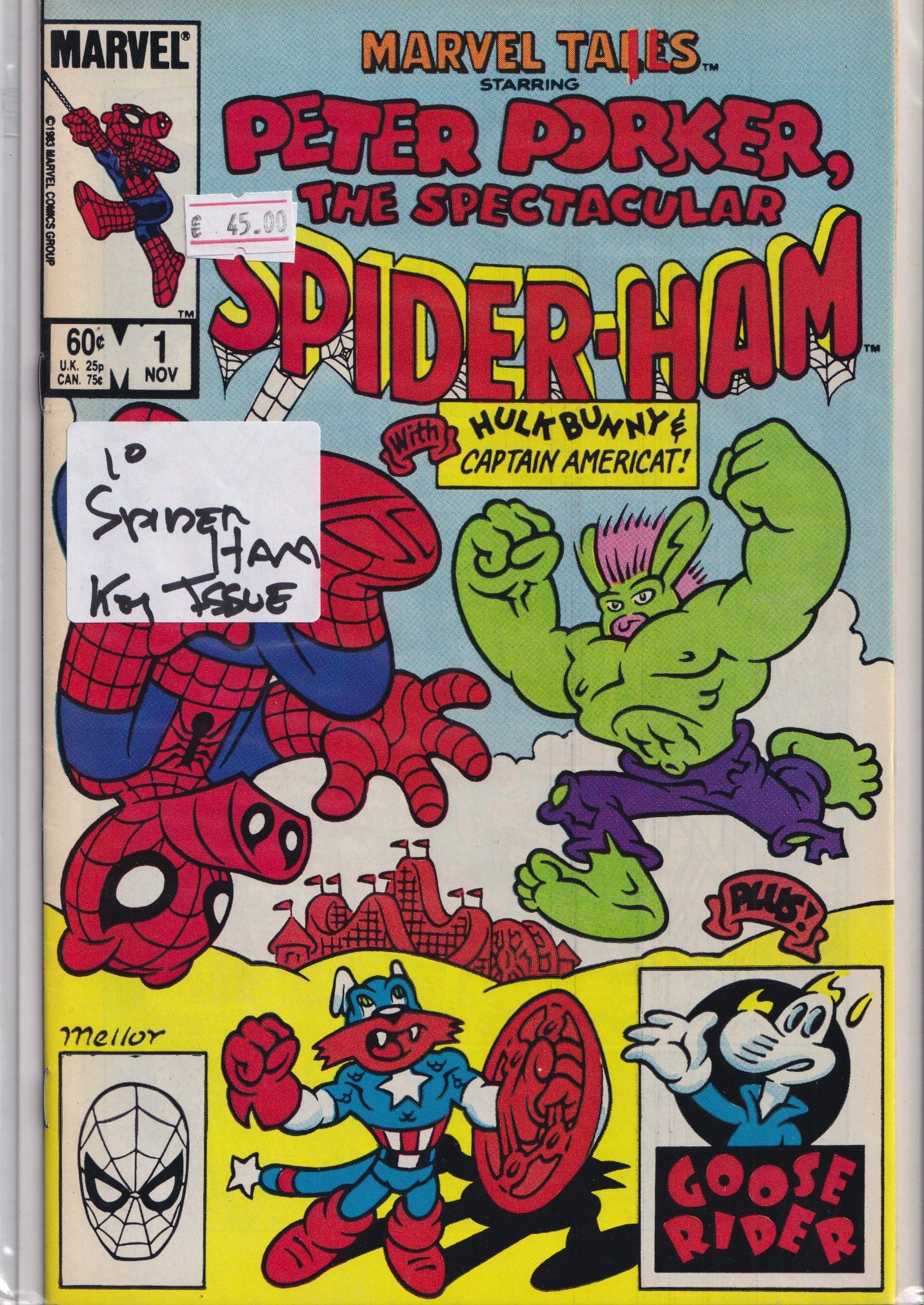 Marvel Tails : Spider-Ham#1 Spider-verse VF