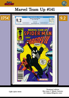 Marvel Team Up #142 (1984) Key issue 1° Black costume CGC9.2 Newstand
