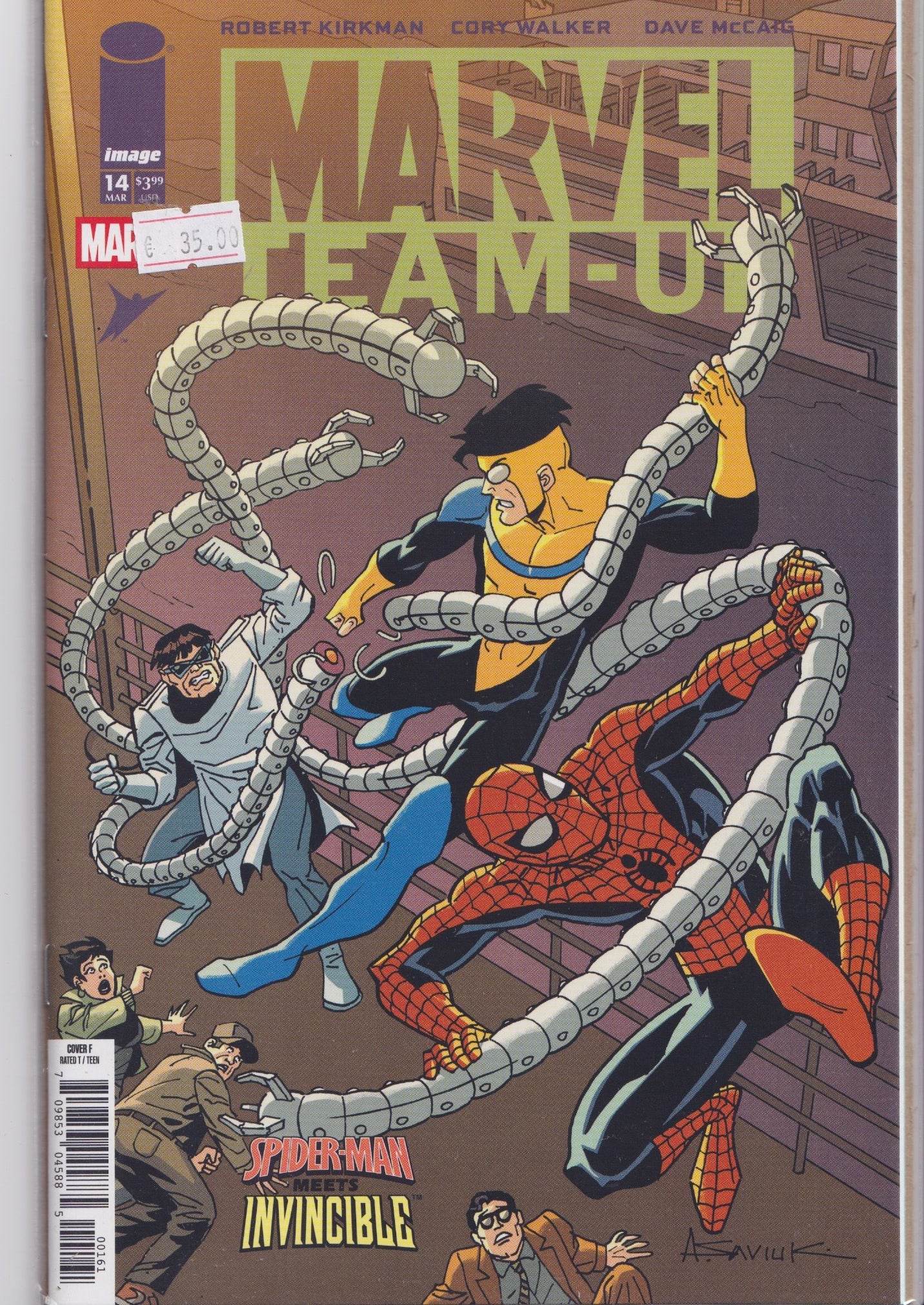 Doc Ock Saviuk  Reprint cover NM