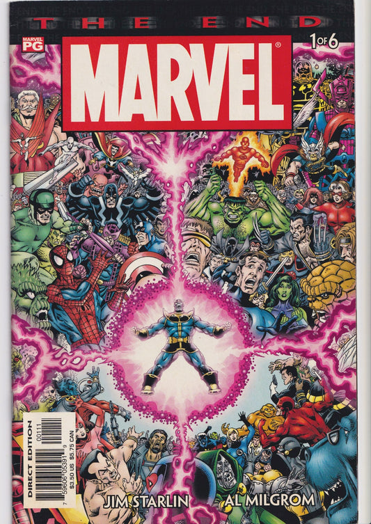 Marvel The End  #1-6 (2003) Full set  Thanos VF