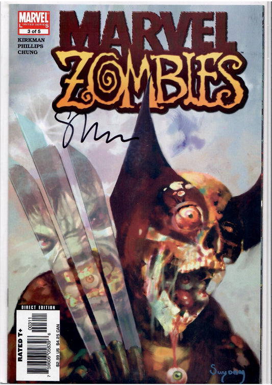Marvel Zombies #3 (2006) Signed by Sean Phillips VF