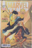 Marvel team Up #14 (2024) Reprint Foil Cover Spider-man team up with Invincible NM