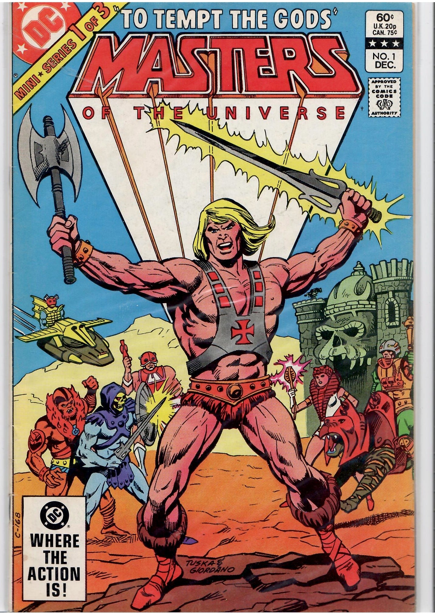 Masters of the Universe #1-3 (1983) Full set VF - French Comics Lovers