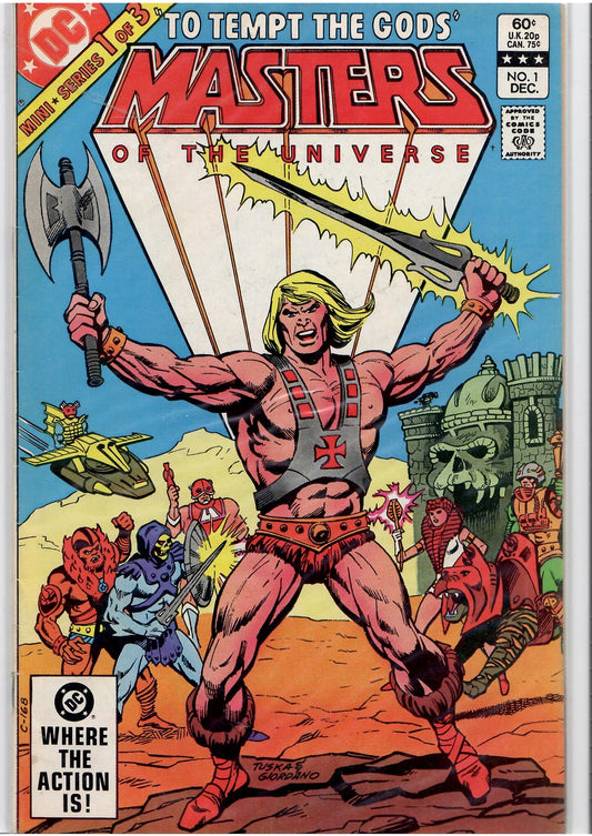 Masters of the Universe #1-3 (1983) Full set VF - French Comics Lovers
