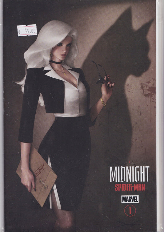 Midnight Spider-Man #1 (2026) Black Cat incentive 1/25 variant NM FCL