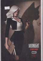 Midnight Spider-Man #1 (2026) Black Cat incentive 1/25 variant NM FCL