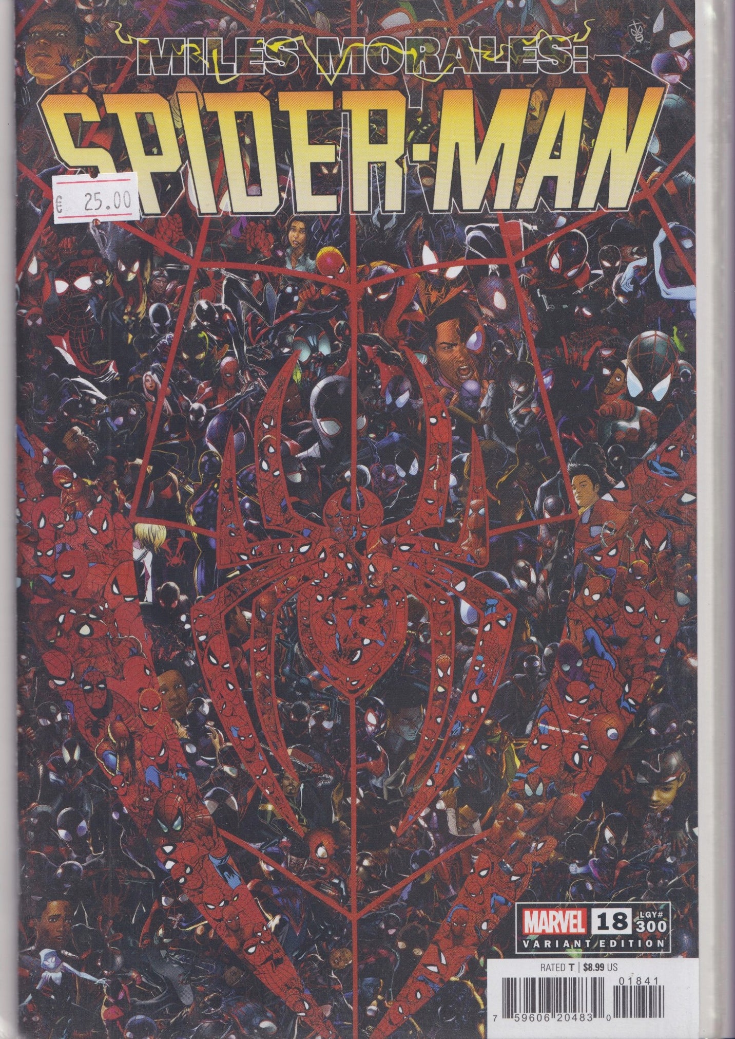 Miles Morales Spider-Man #18 (2023) Mr Garcin Variant NM
