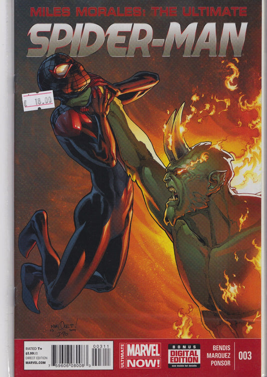Miles Morales Ultimate Spider-Man #3 (2014) VF