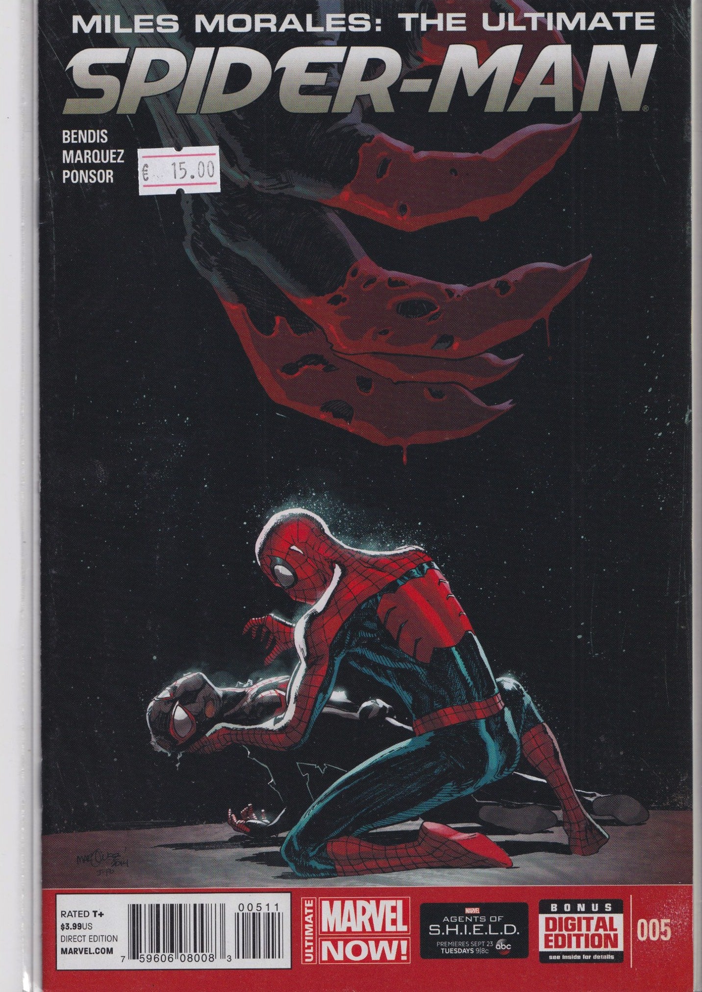 Miles Morales Ultimate Spider-Man #5 (2014) VF 