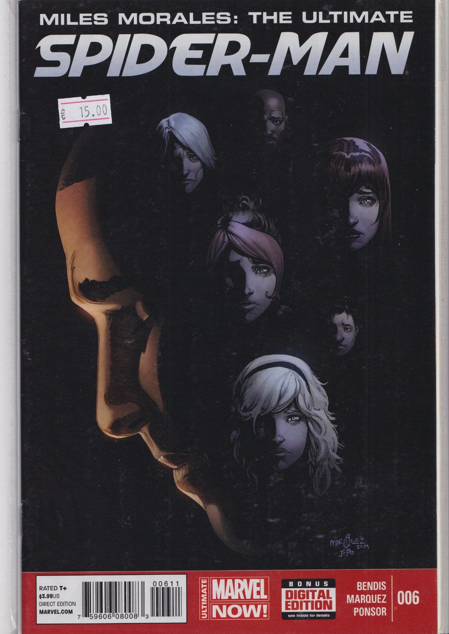 Miles Morales Ultimate Spider-Man #6 (2014) VF