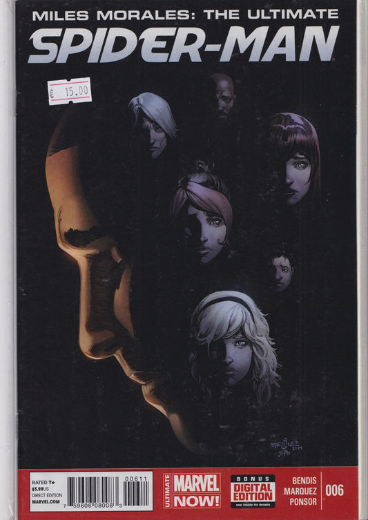 Miles Morales Ultimate Spider-Man #6 (2014) VF