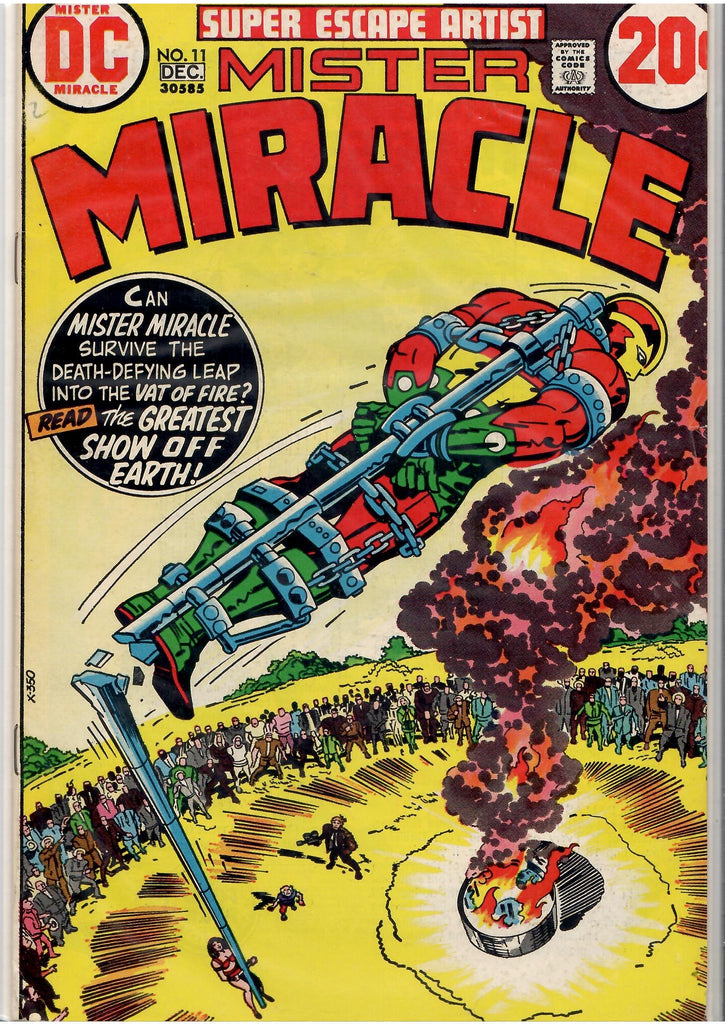 Mister Miracle #11 (1972)  Kirby 4th World Fine-