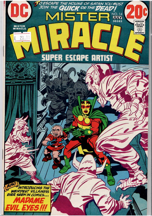 Mister Miracle #14 (1973)  Kirby 4 world Fine