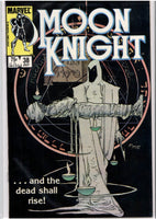 Moon Knight#38 (1984) Classic cover hard to get final issue very Fine