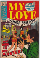 My Love #10  (1971) Classic Romance Buscema, Kirby art Very Good