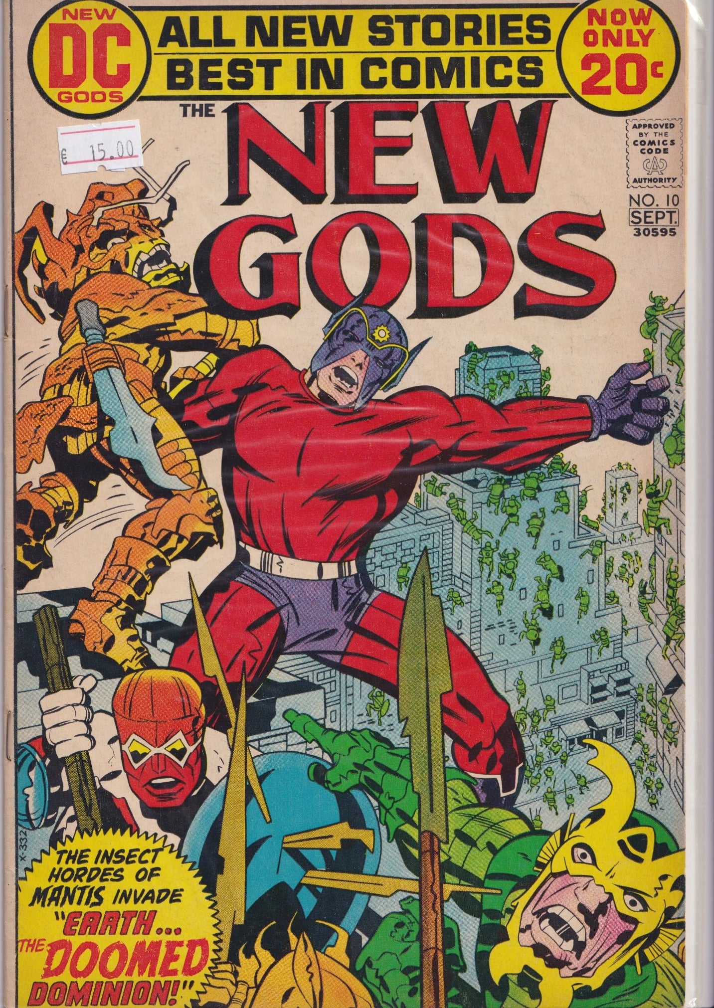 New Gods #10 (1972) Kirby Fine