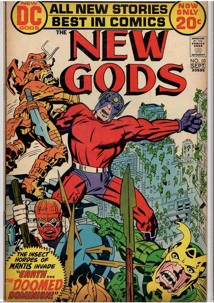 New Gods #10 (1972) Kirby Vg +