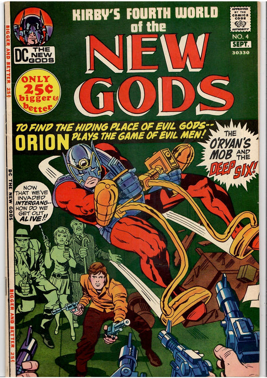 New Gods #4 (1971) Fourth World Kirby is here! Fine