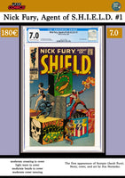 Nick Fury agent of SHIELD #1 (1968)  Steranko art CGC 7.0 FCL
