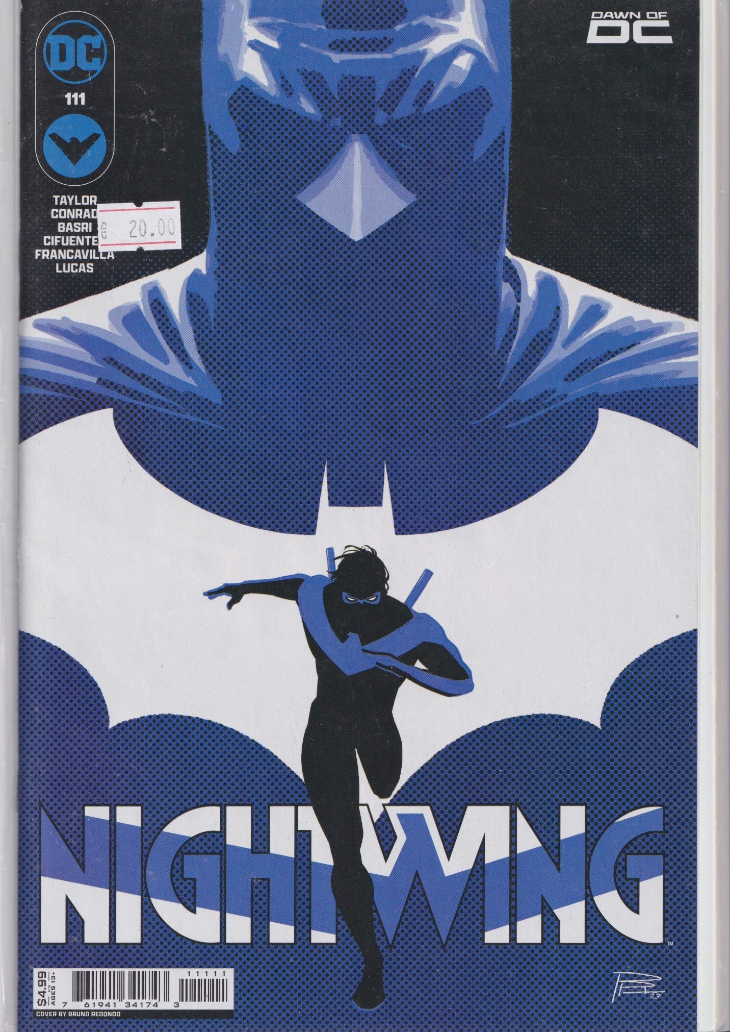 Nightwing #111 (2024) very Fine FCL