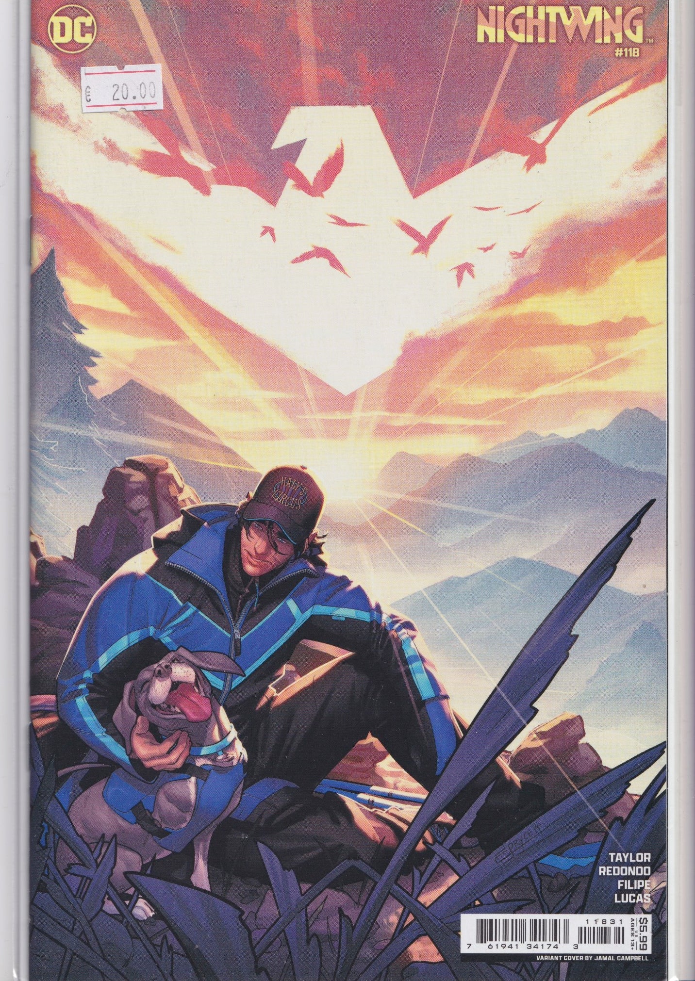 Nightwing #118 (2024)  Final Taylor/Redondo Variant very Fine FCL