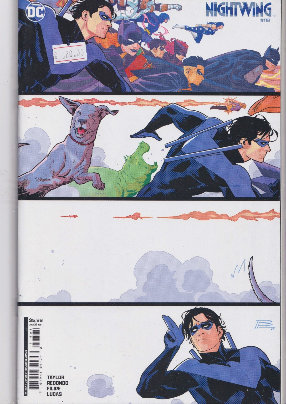 Nightwing #118 (2024) Variant NM FCL