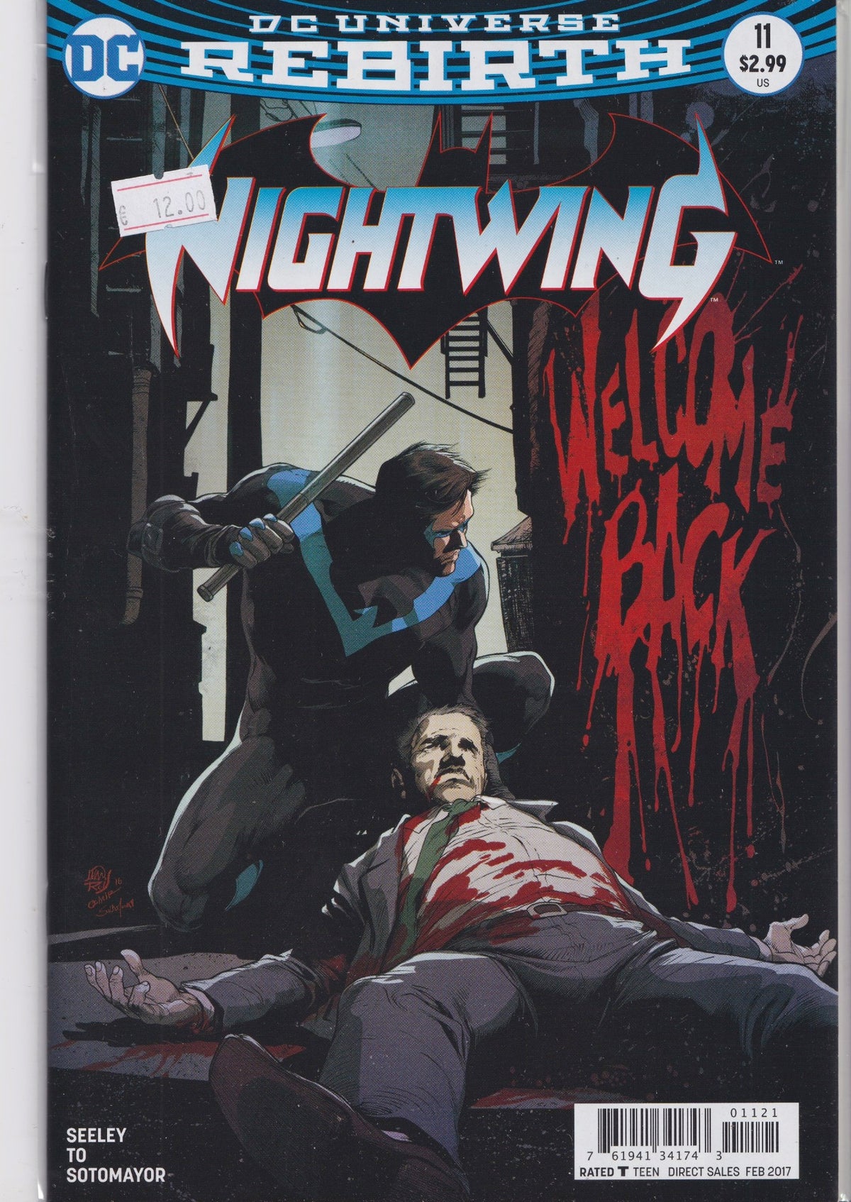 Nightwing #11 (1997) Variant NM FCL