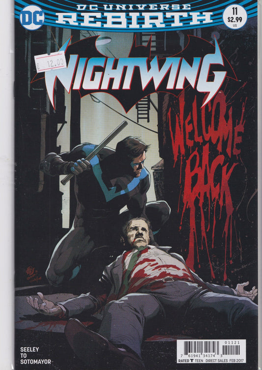 Nightwing #11 (1997) Variant NM FCL