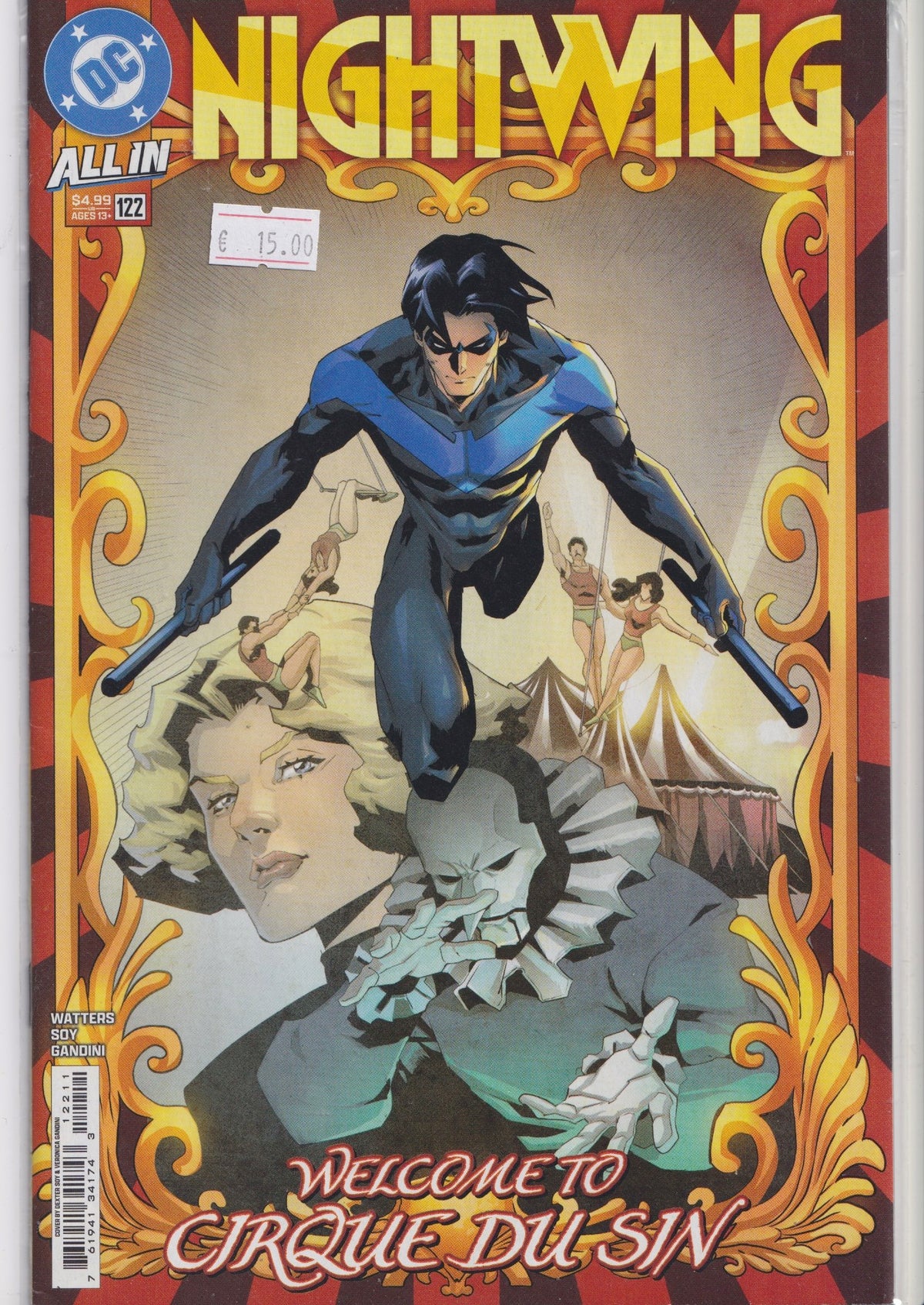Nightwing #122 (2025) NM FCL