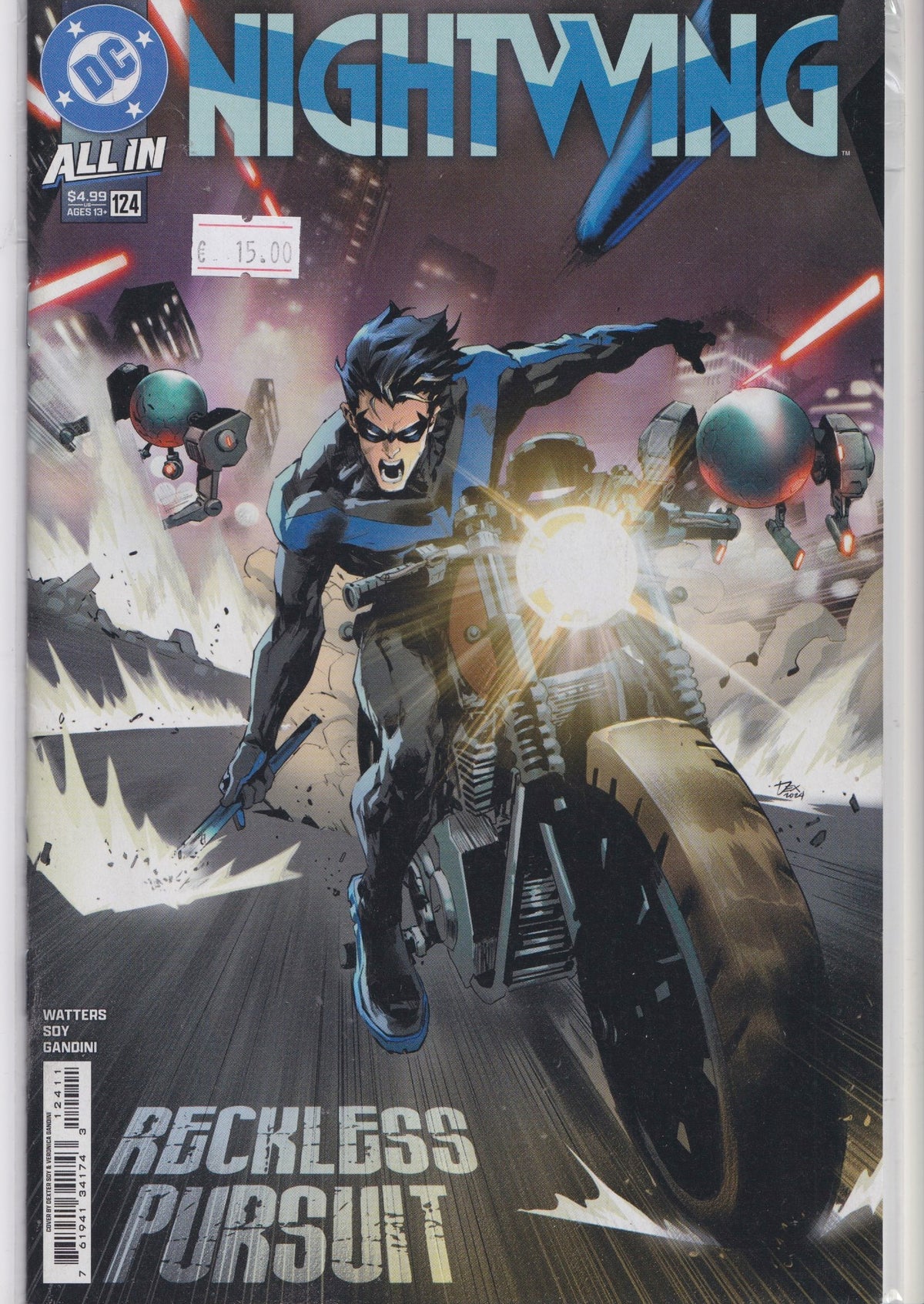 Nightwing #124 (2025) NM FCL