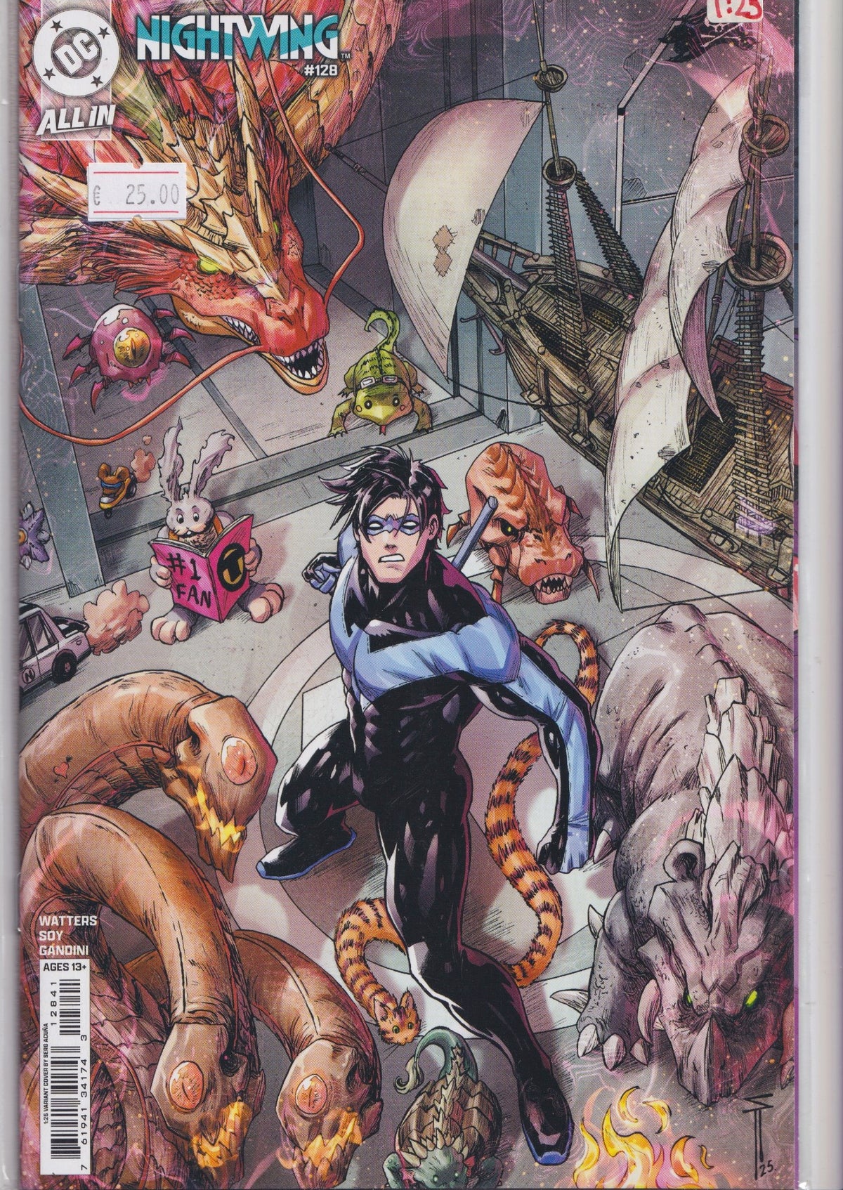Nightwing #128 (2025) 1.25 Variant  NM FCL