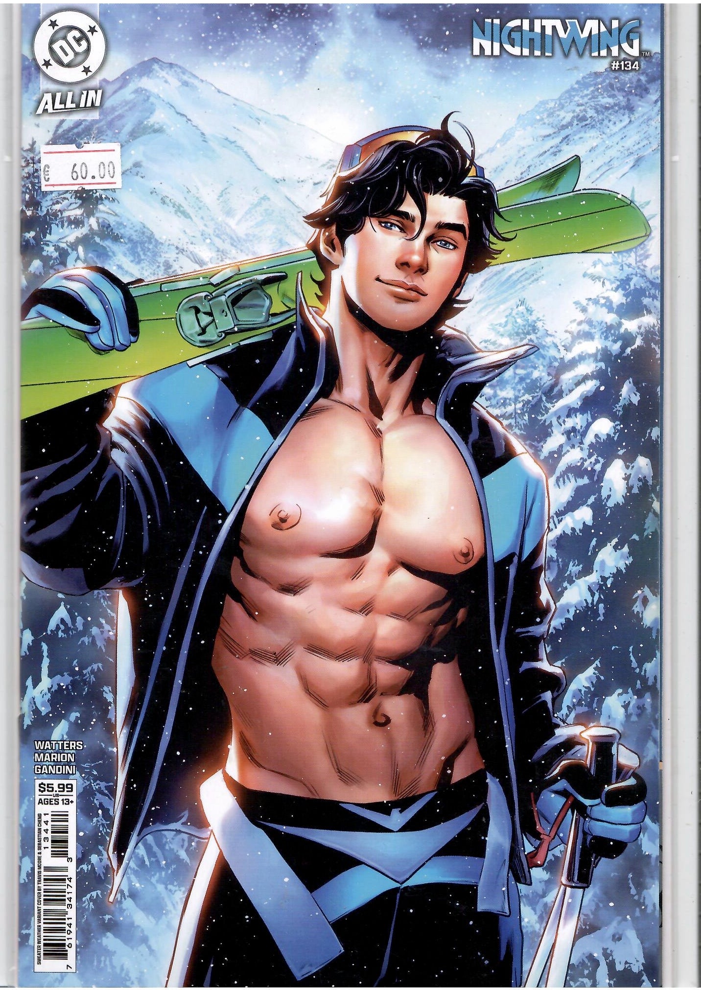 Nightwing #134 (2026) Sexy variant Nm