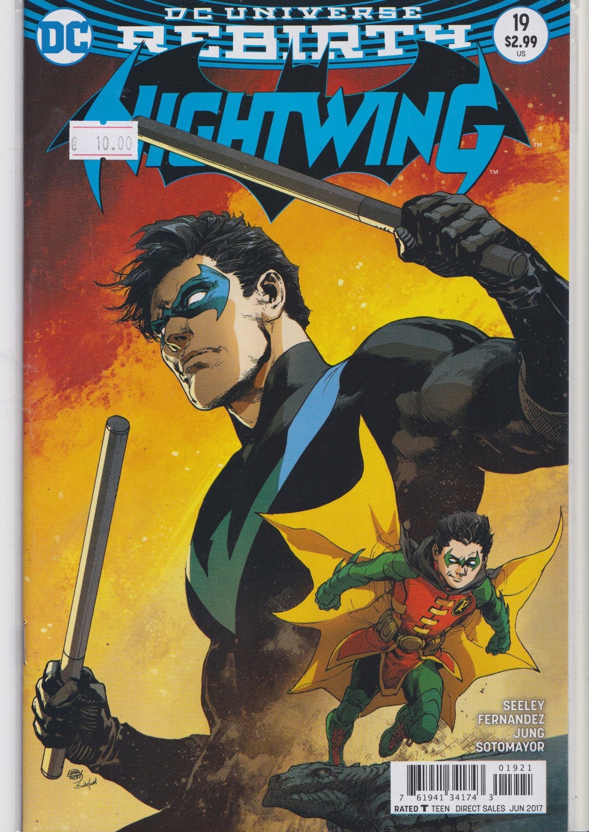 Nightwing #19 (1997) Variant NM FCL