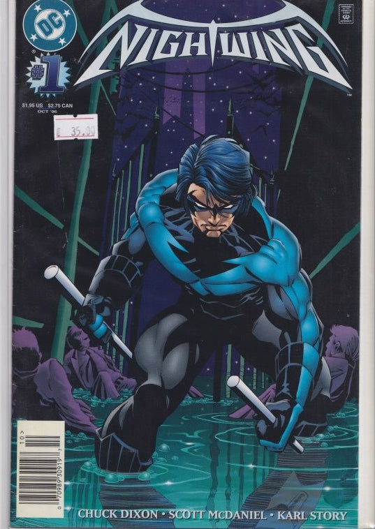 Nightwing #1 (1996) 1° Ongoing Very Fine FCL