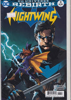 Nightwing #3 (2016) rebirth Parliement of  Owls very Fine FCL