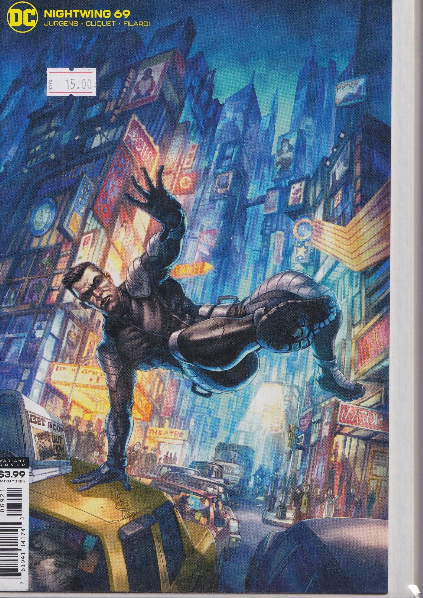 Nightwing #69 (2020) variant very Fine FCL