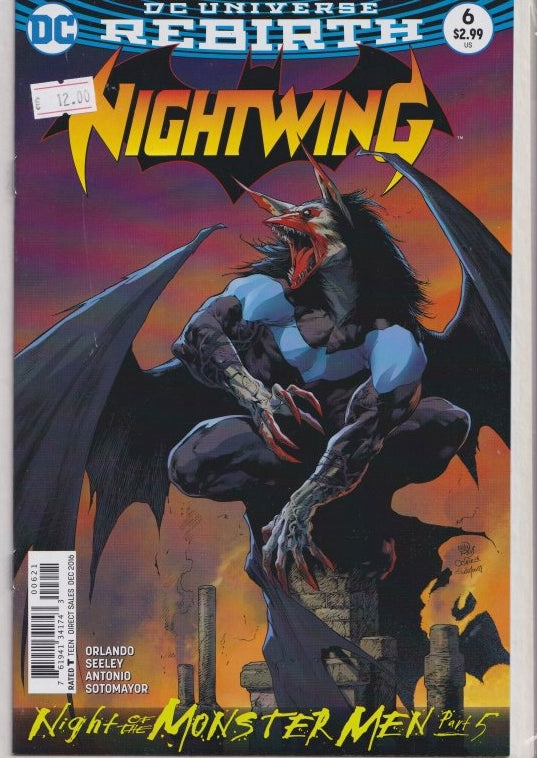 Nightwing #6 (2016)  very Fine FCL